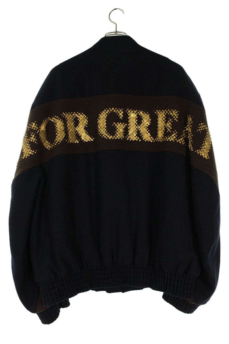 Dries Van Noten Stud Zip Up Blouson Black Size M
