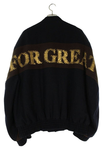 Dries Van Noten Stud Zip Up Blouson Black Size M