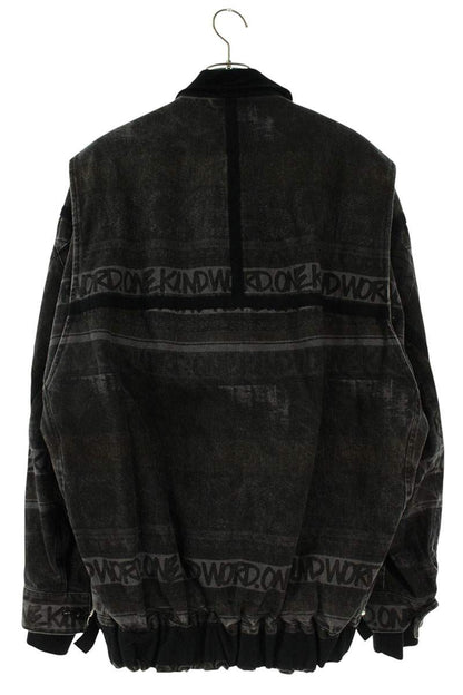 Sacai Denim Zip Up Blouson Black Size M