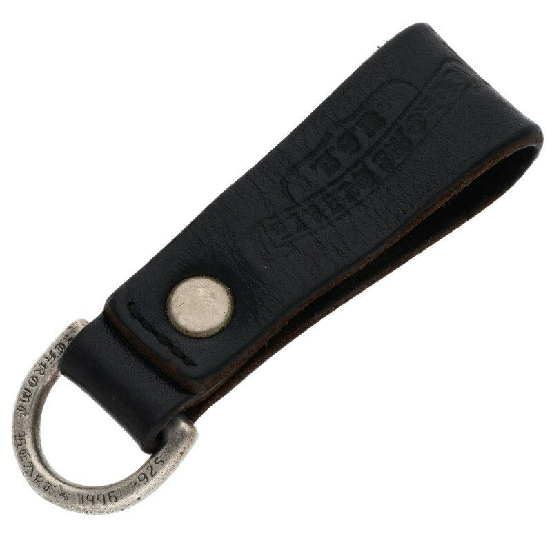 Chrome Hearts Cross Ball Belt Loop Silver x Black