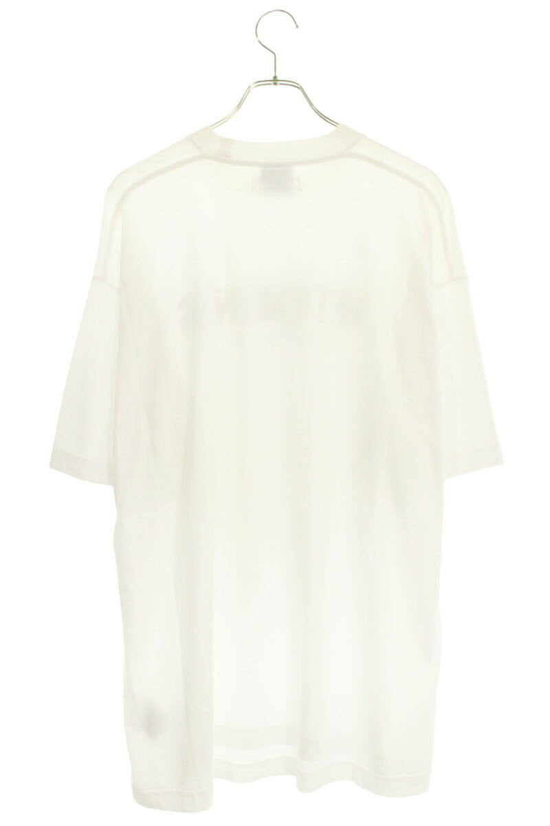 Vetements UK Logo Print T-Shirt White Size S