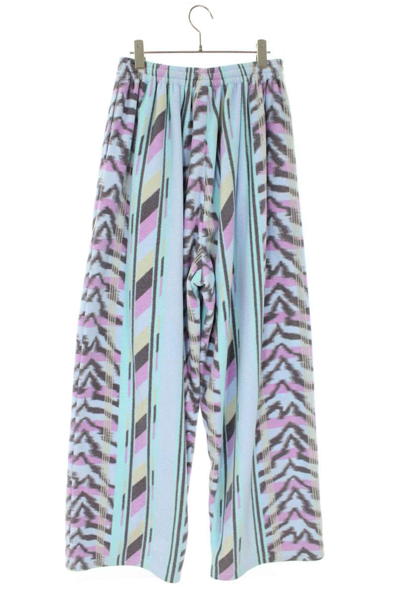 Balenciaga Fleece Long Pants Blue Size XS