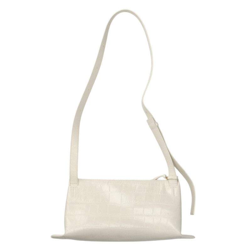 Jil Sander Leather Shoulder Bag White