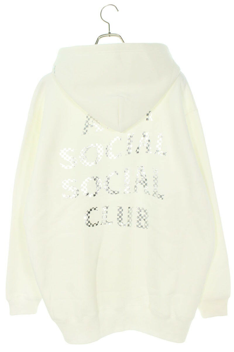 SEQUEL 23AW Logo Print Hoodie White Size XL