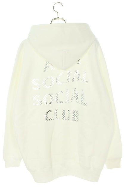 SEQUEL 23AW Logo Print Hoodie White Size XL