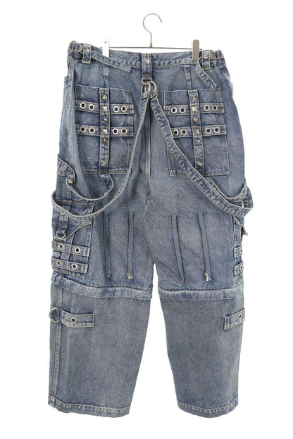 BALENCIAGA 22SS Studded Baggy Denim Pants Size 36
