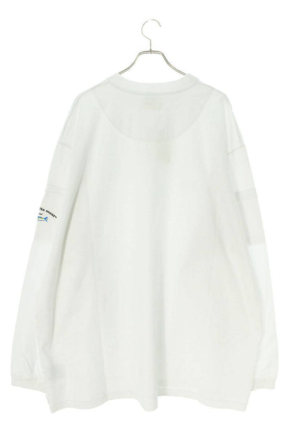 Vetements 23AW WHITE Logo Long Sleeve T-Shirt White Size S
