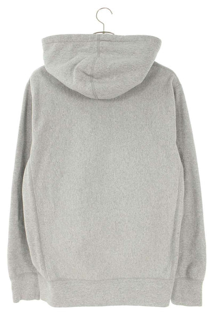 Supreme x Swarovski 19SS Swarovski Box Logo Hooded Sweatshirt Gray Size M