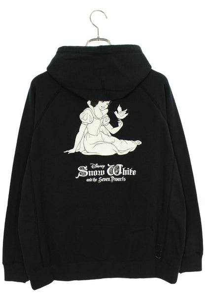 SEQUEL 24AW Print Hoodie Black Size S