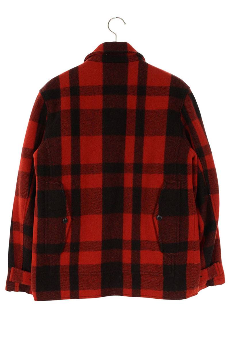 Supreme Wool Blouson Red x Black Size S