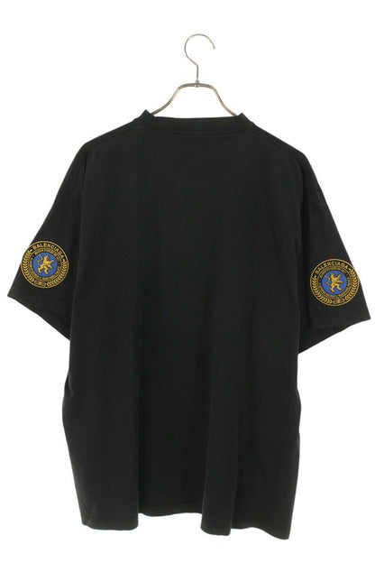 Balenciaga 25AW Patchwork T-Shirt Black Size L