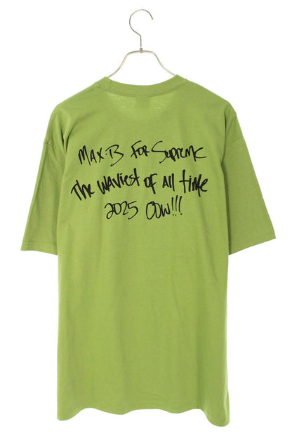 Supreme 25SS Max B Tee Print T-Shirt Green Size XL