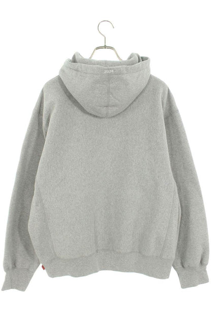 Supreme Box Logo Hooded Sweatshirt Gray Size M