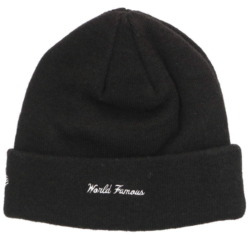 Supreme x New Era New Era Box Logo Beanie Logo Hat Black Size ONE SIZE