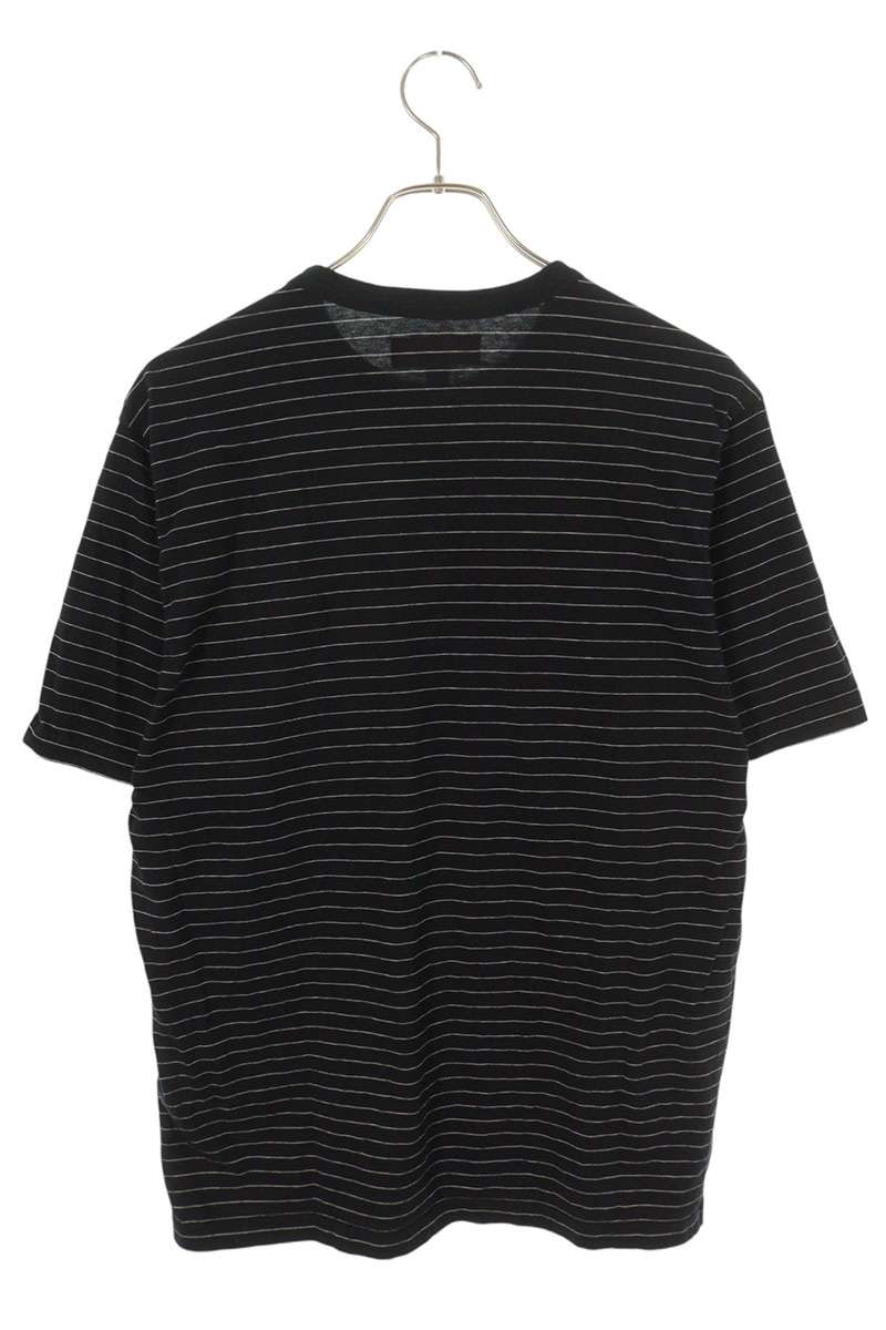 Supreme 25SS Bubble S S Top Logo Print Boarder T-Shirt Black Size S