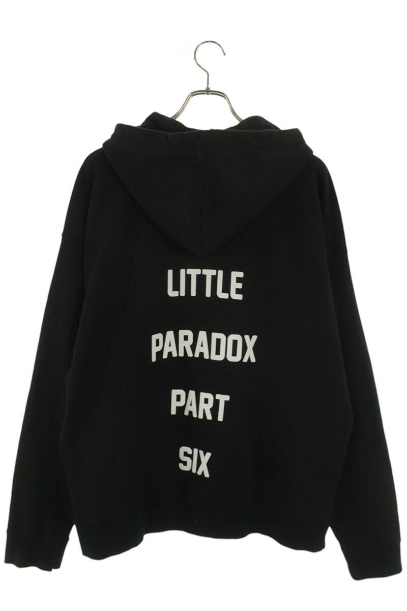 MIHARAYASUHIRO Print Pullover Hoodie Black Size 46