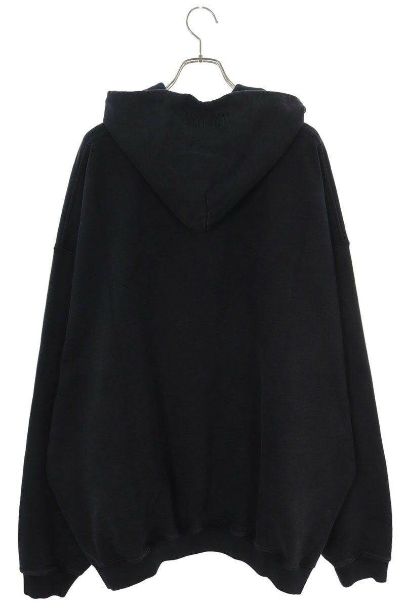 Vetements 24AW Logo Hoodie Black x White Size L