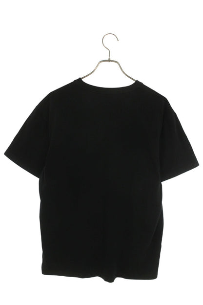Valentino Logo Patchwork T-Shirt Black Size XS