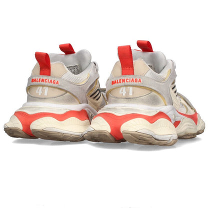 BALENCIAGA Cargo Sneakers White/Red Size 7.5