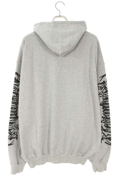 Vetements 25AW Goth Oversized Hoodie Gray Size XS