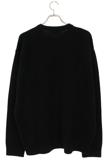 SUPREME 22AW Embossed Logo Sweater Black Size XL