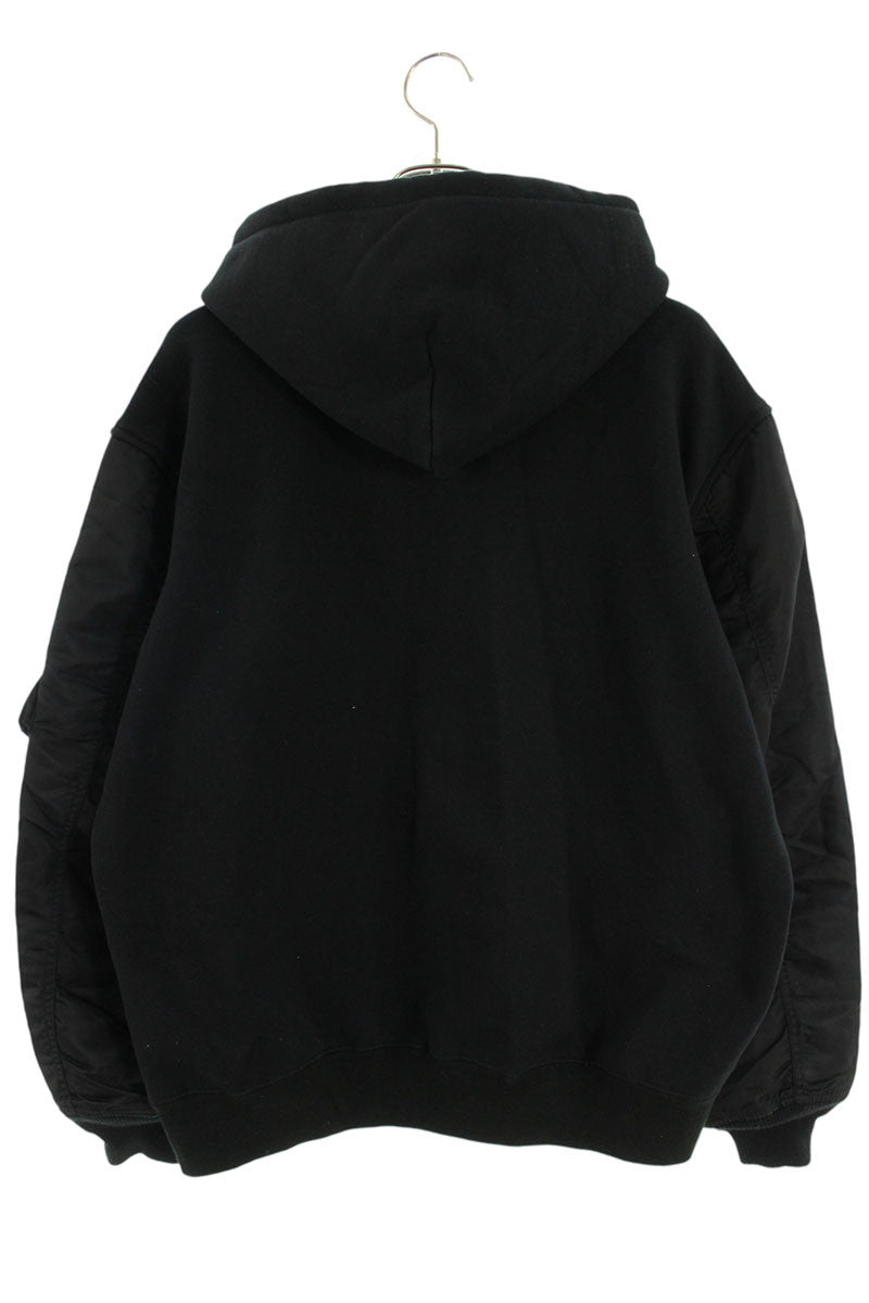 Comme des Garcons Junya Watanabe x Carhartt Front Logo Embroidered Hoodie Size M