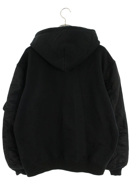 Comme des Garcons Junya Watanabe x Carhartt Front Logo Embroidered Hoodie Size M