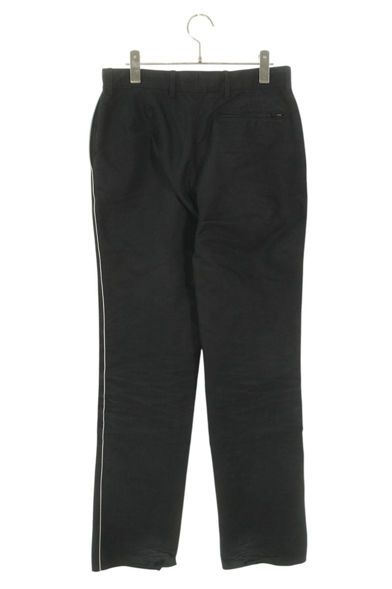 Balenciaga BB Logo sideline Cotton Long Pants Black Size 36