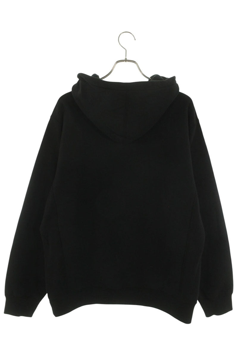 Supreme 19SS Chenille Hooded Sweatshirt Black Size L