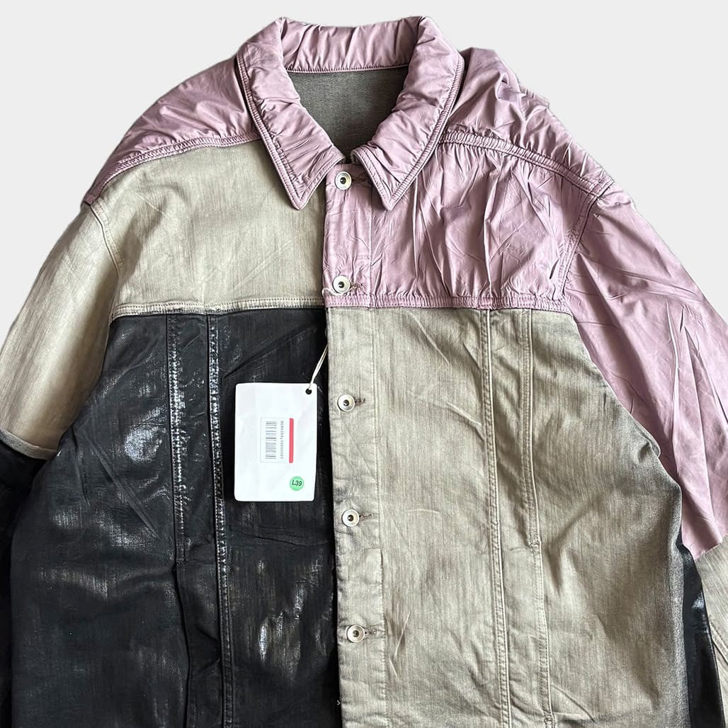 RICK OWENS DRKSHDW 23SS JUMBO WORKER JKT Jacket Black Size L