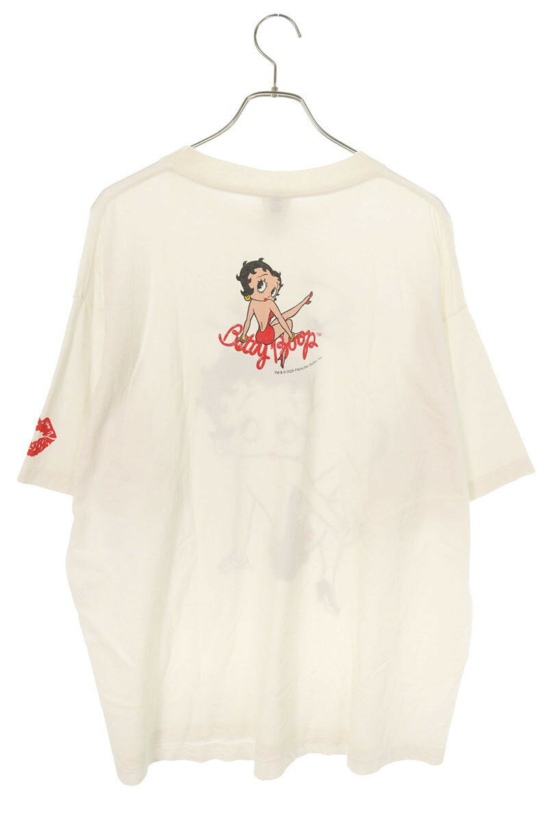Saint Michael Vintage Print T-Shirt White Size XL