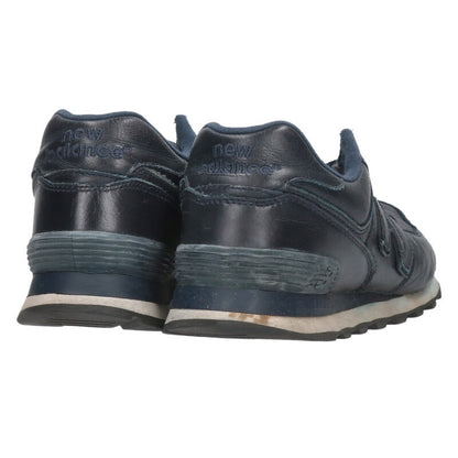 Comme des Garcons Leather Junya Watanabe x New Balance Sneakers Blue Size 26.5cm