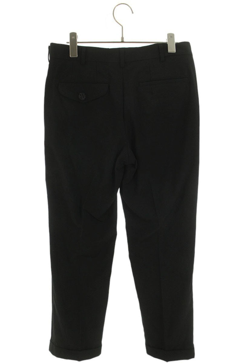 Vintage Comme des Garcons Bottoms - COMME des GARCONS HOMME PLUS 2012 Wool Slacks Long Pants Black Size 28 - Authentic Archive