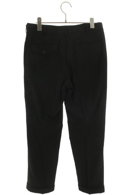 Vintage Comme des Garcons Bottoms - COMME des GARCONS HOMME PLUS 2012 Wool Slacks Long Pants Black Size 28 - Authentic Archive