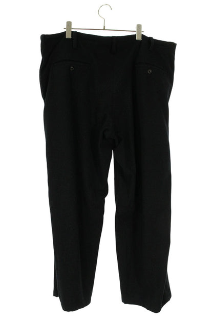 Vintage Yohji Yamamoto Bottoms - YOHJI YAMAMOTO POUR HOMME 15AW Wide Long Pants Black Size 34 - Authentic Archive