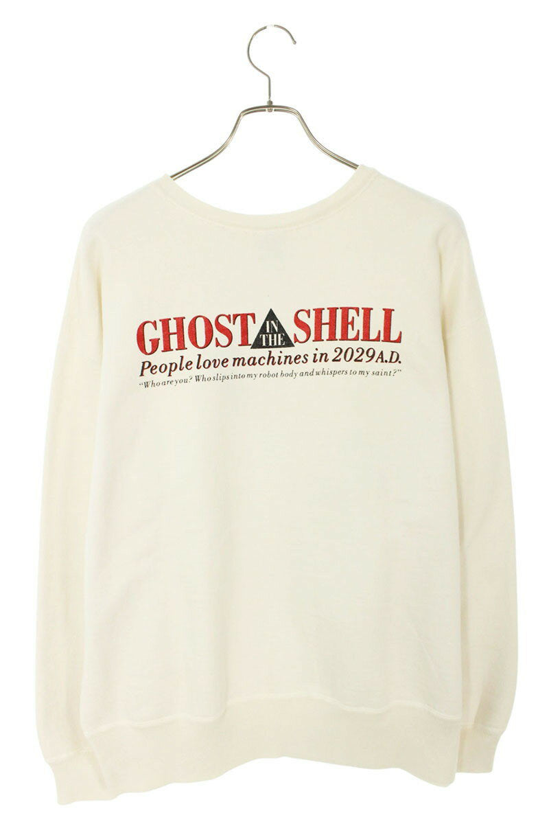 Saint Michael 25SS Print Sweatshirt White Size L