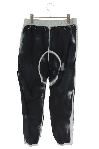 STONEISLAND 23SS Spray Print Logo Pants Black Size 31