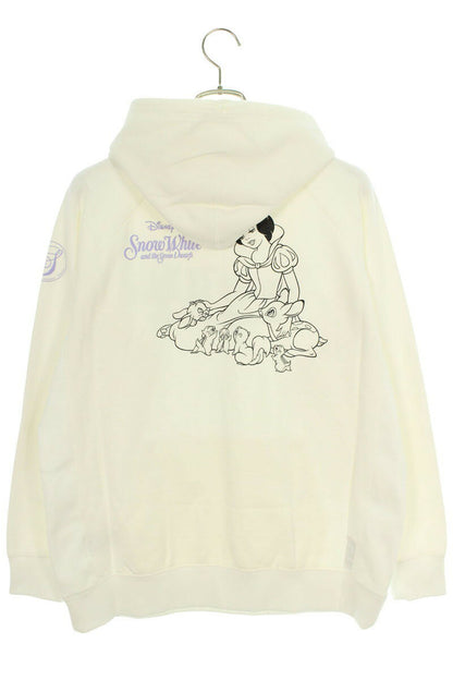 SEQUEL 24AW white Print Pullover Hoodie White Size S