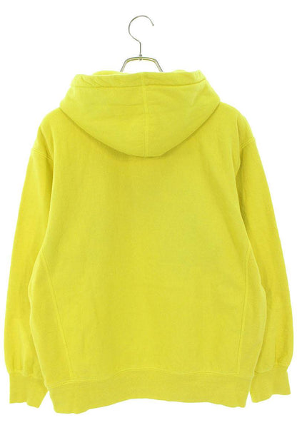 Supreme 20AW Cross Box Logo Hooded Sweatshirt Yellow Size M