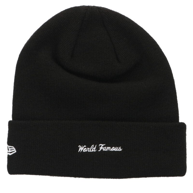 Supreme x AW New Era Box Logo Beanie 24AW Logo Beanie Black ONE SIZE