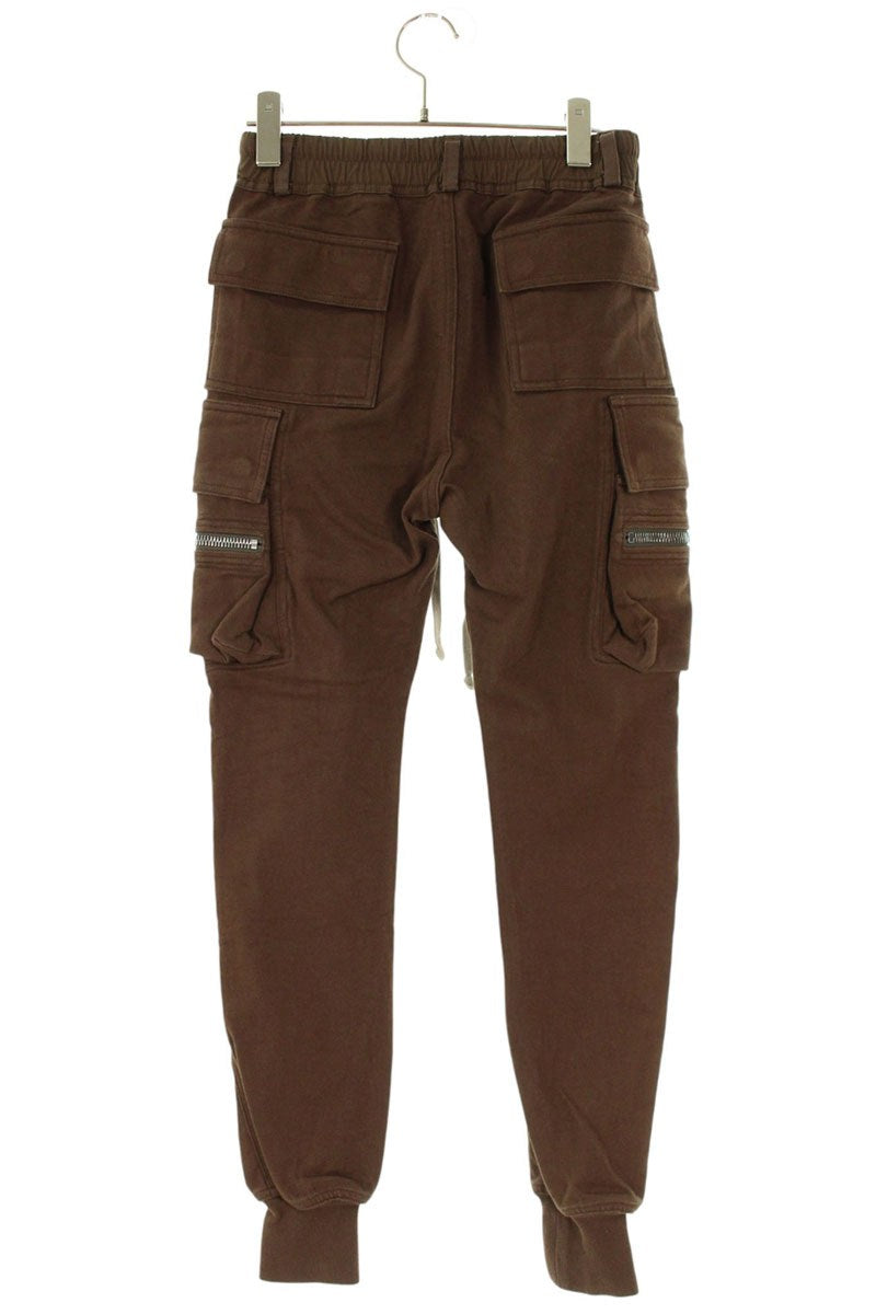 Rick Owens BA Cargo Long Pants Brown Size 44