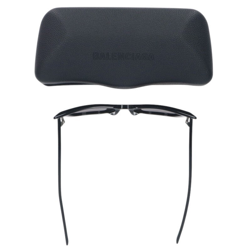 Balenciaga Logo Sunglass Black Size 56