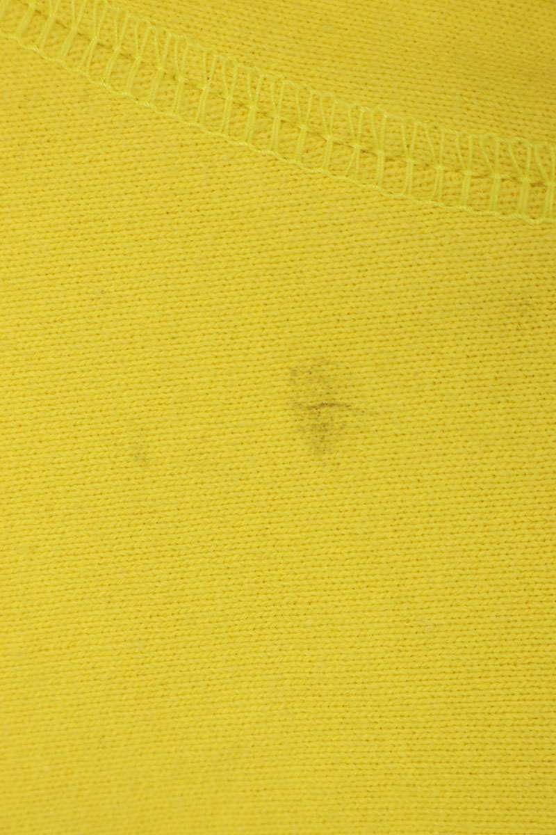Supreme Cross Box Logo Hooded Sweatshirt Yellow Size XL