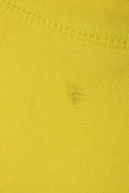 Supreme Cross Box Logo Hooded Sweatshirt Yellow Size XL