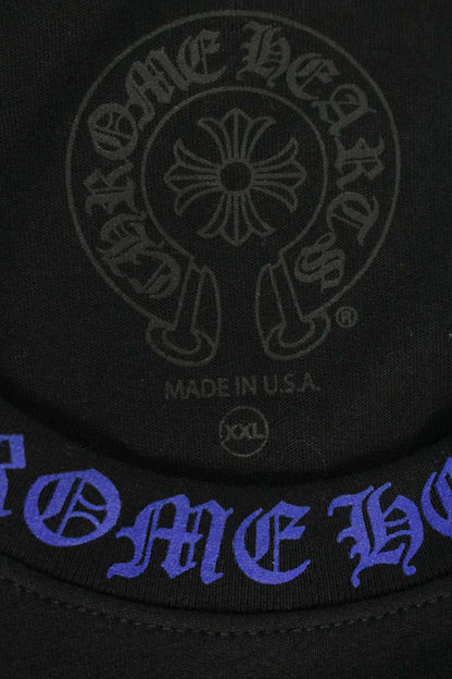 Chrome Hearts Online Exclusive Long Sleeve Tee Black/Blue Size XXL