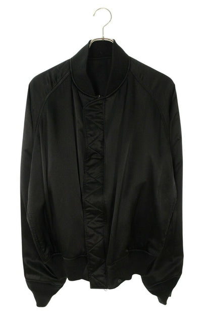 YOHJI YAMAMOTO Reversible Silk Blouson Black Size M