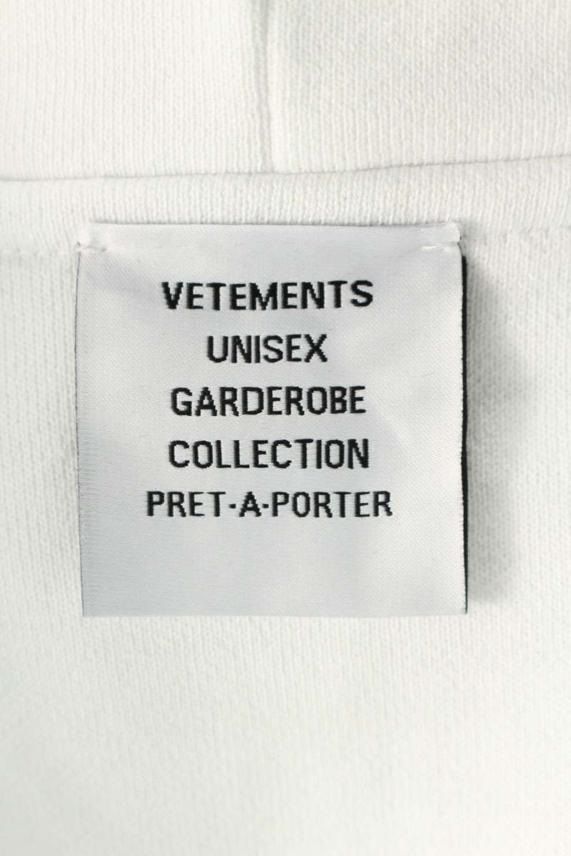 Vetements 24AW Hoodie White Size XL