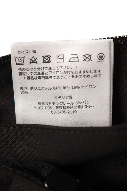 Moncler x Sacai 23AW Logo Patchwork Suit Black Size L