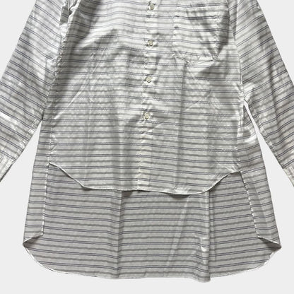 COMME DES GARCONS HOMME PLUS 24AW Striped Shirt White Size S