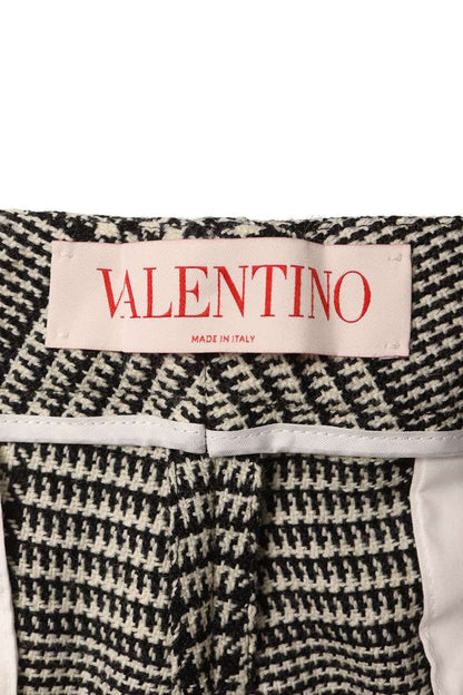 Valentino Long Pants White x Black US 37